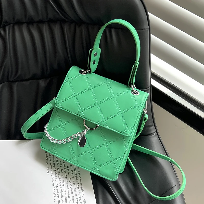 

Women's Bag 2022 Trend Luxury Designer Handbag for Women Side Bag Free Shipping Messenger Bags for Women Bags Metal Chain