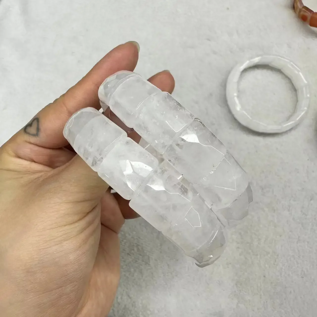 Новая форма 11*15 мм натуральный красивый браслет с кристаллами энергетический