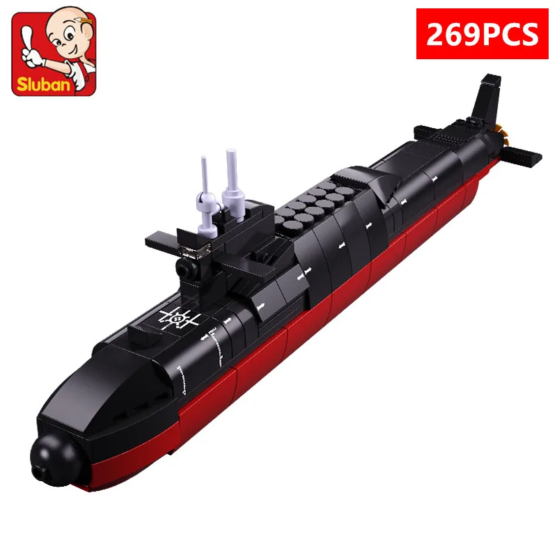 Конструктор Военный флотский стратегическая ядерная подводная лодка SSBN боевой