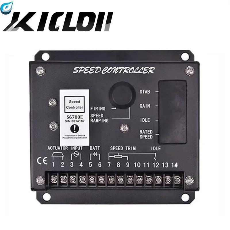 S6700E Контроллер скорости двигателя генератора Модуль управления приводом