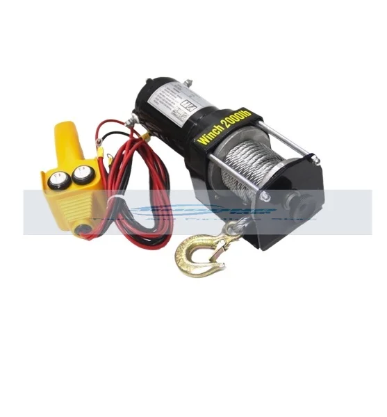 Автомобильная самоспасательная внедорожная электрическая лебедка 3000 фунтов 12 В