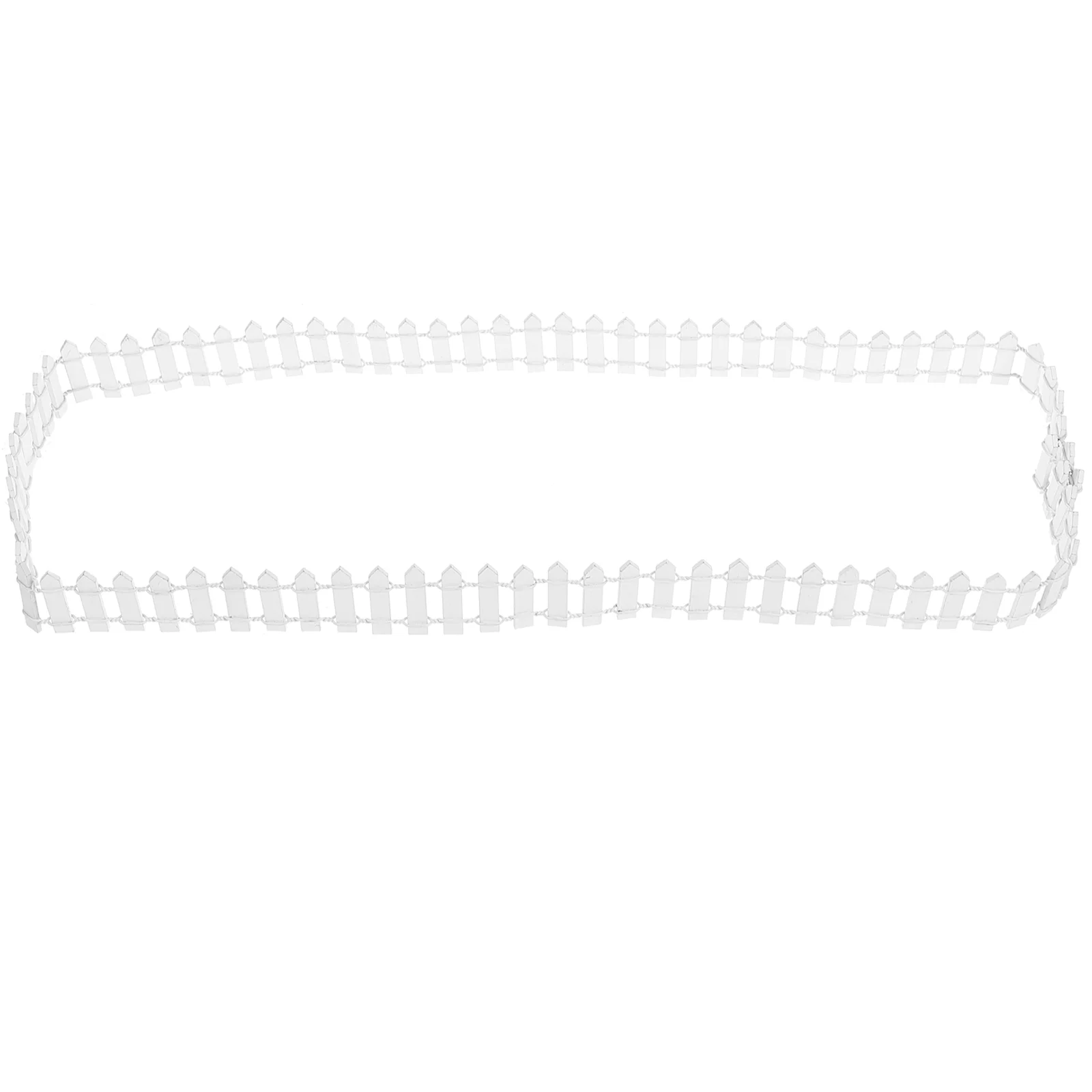 

Mini Fence Decor Miniature Small Model Sand Table Decorative Fences Garden Short Wooden