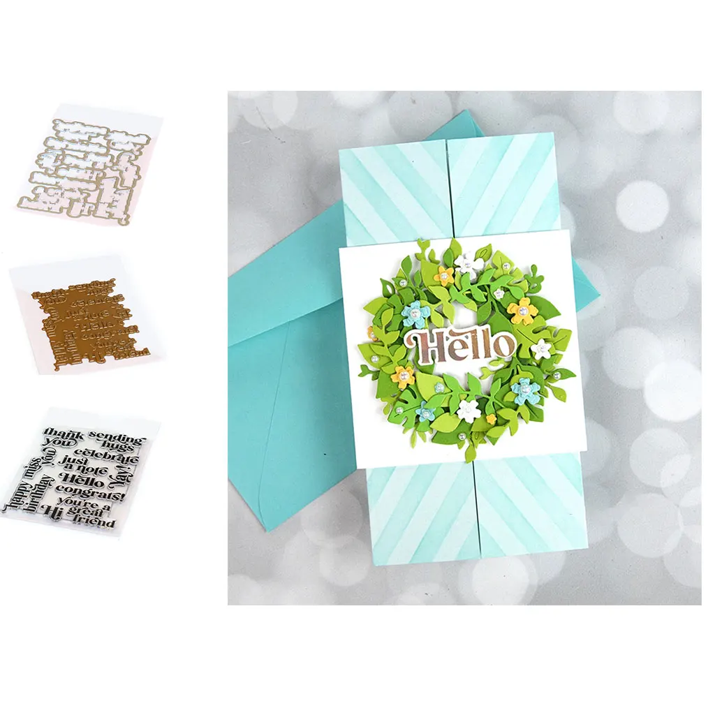 

Exquisite Pattern Metal Cutting Dies And Stamps Hot Foil New Diy Molds Scrapbooking Paper Making Cuts Crafts Big Handmade