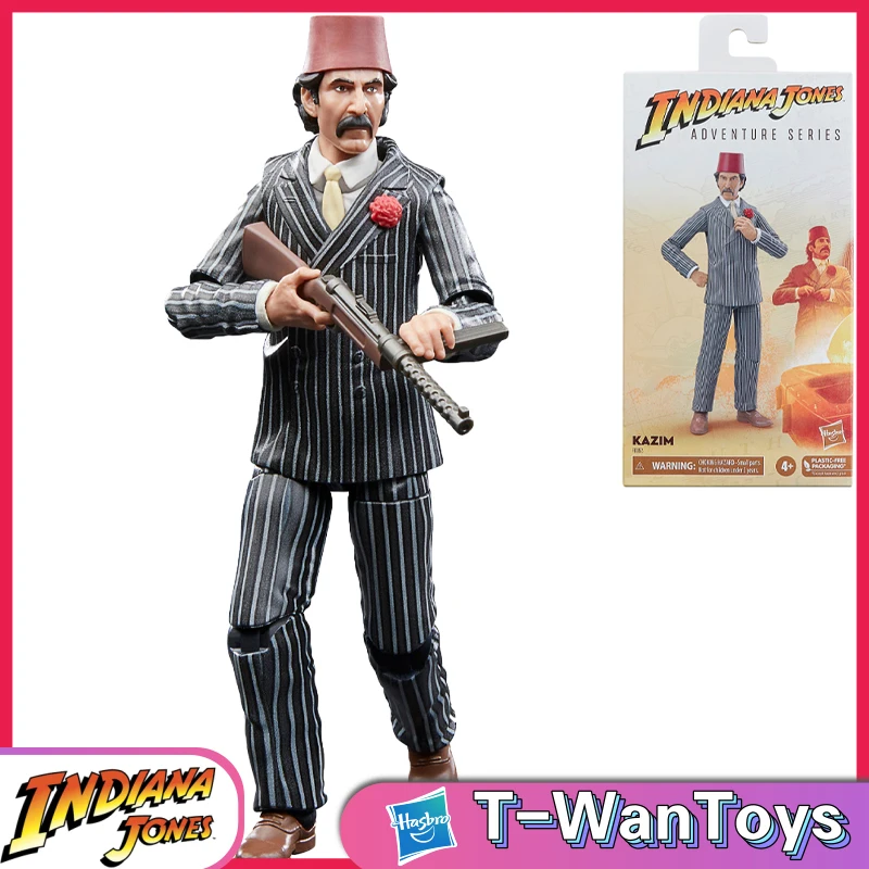 

Hasbro Indiana Jones Adventure Series Kazim 6-Inch-Scale(15Cm Tall) Collectible Action Figure Model Toys