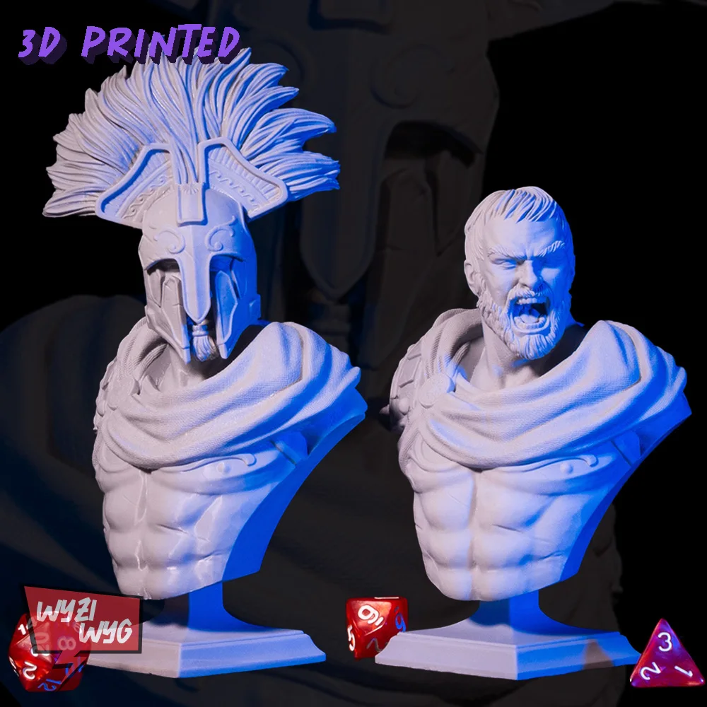 

Спартанская миниатюрная грудь, гладиаторская фигурка, Hoptile, истребитель, 3D печатная модель из смолы, фантастическая настольная, Wargame, DnD РПГ