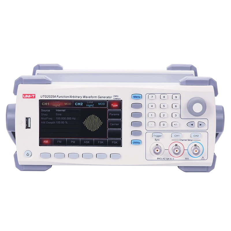 

UNI-T UTG2025A Function / Arbitrary Waveform Generator 14bit Vertical Resolution Arbitrary Waveform Generator