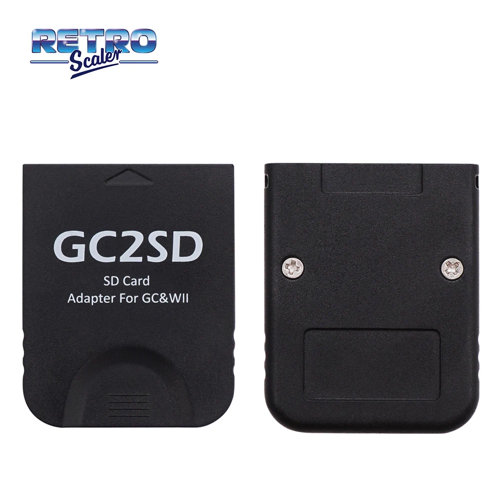 

RetroScaler GC2SD GC To SD Card Adapter Memory TF Card Adapter SD Card Reader For NGC Game Console and Wii Game Console