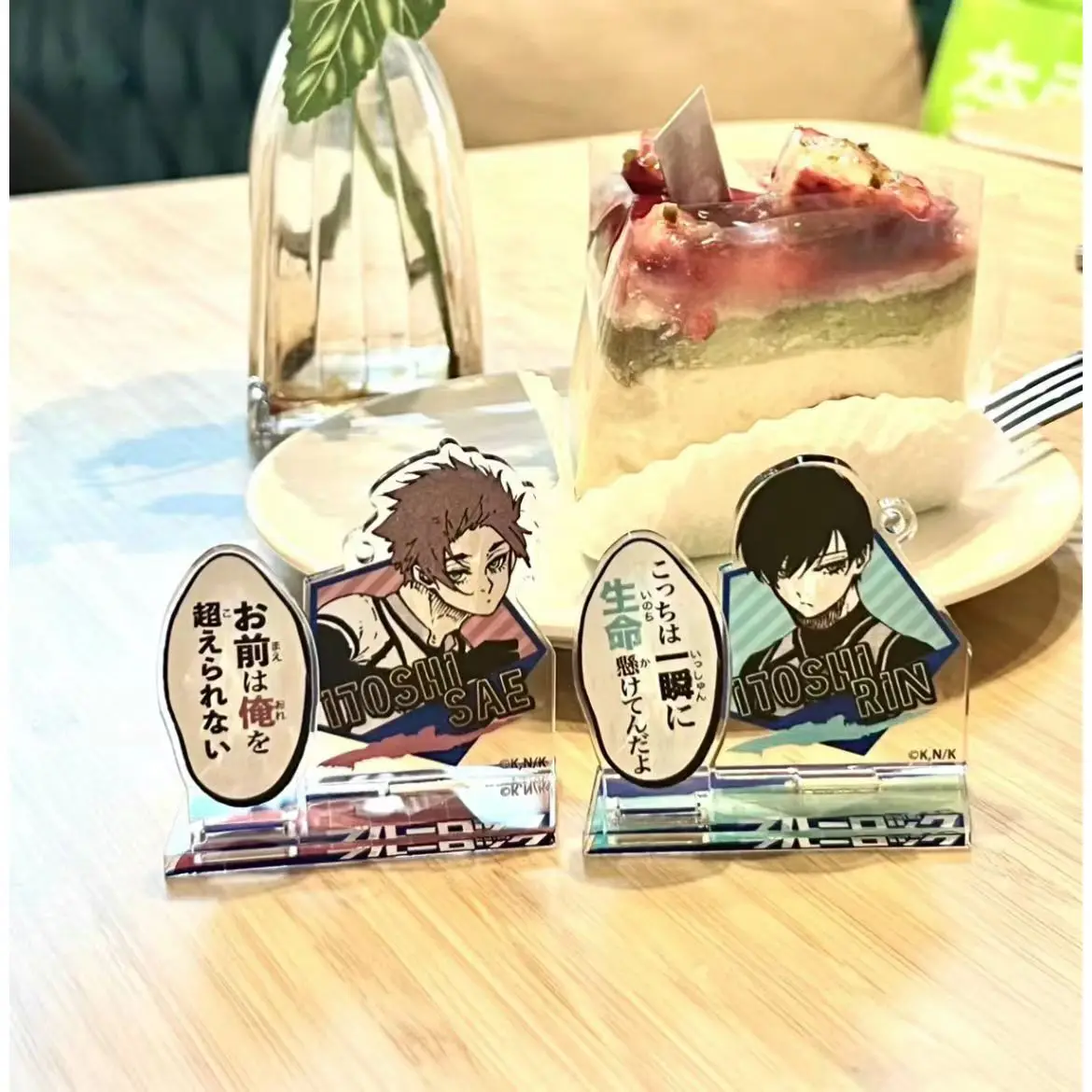 Аниме Синий замок Itoshi Sae Rin Косплей Милая мультяшная акриловая стоячая вывеска