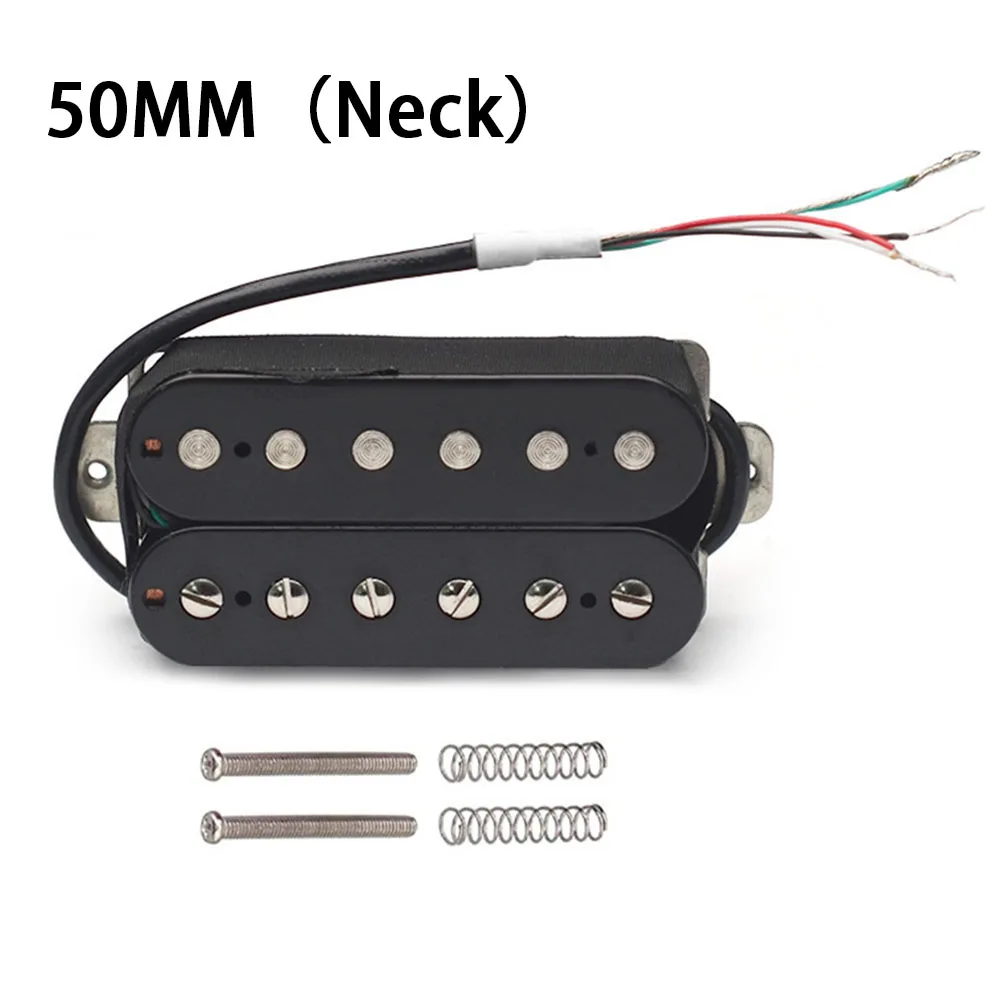 

Ceramic Guitar Pickup Humbucker Double Coil Neck Bridge For ST SQ Guitars LP Style Guitar Humbucker Pickup Replacement Parts