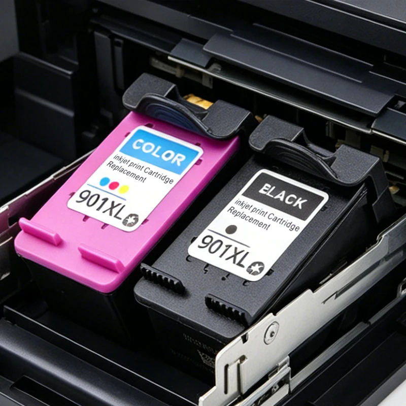 Фото Совместимый чернильный картридж 901XL 901 XL для принтеров HP Officejet 4500 J4580 J4550 J4540 4500 J4680 J4524 J4535 J4585 J4640 J4624 №5