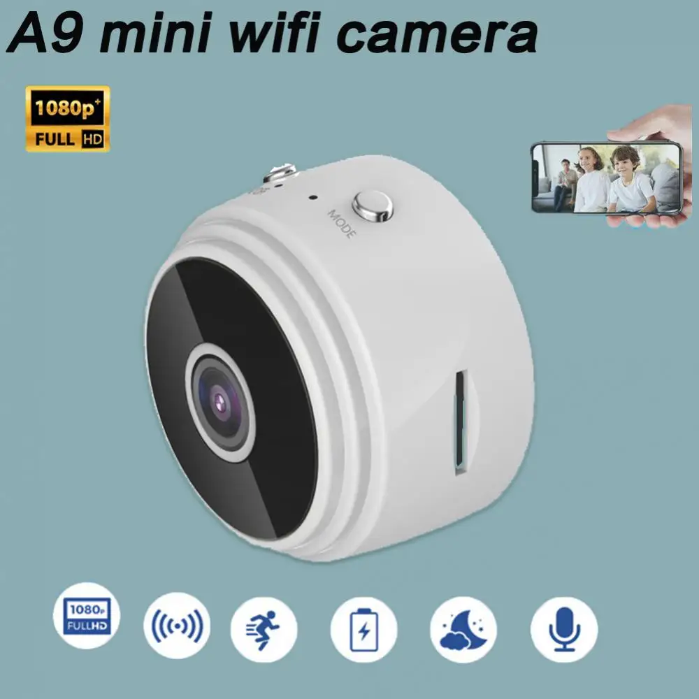 

Камера видеонаблюдения A9, 1080P, ночное видение, Wi-Fi