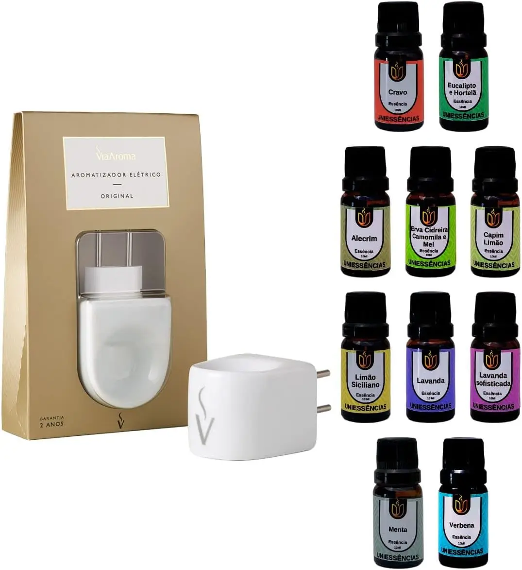 

Kit 10 Essências Uniessências p Aromaterapia