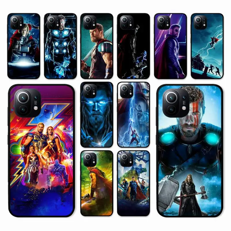 

Disney Thor Phone Case for Xiaomi mi 8 9 10 lite pro 9SE 5 6 X max 2 3 mix2s F1