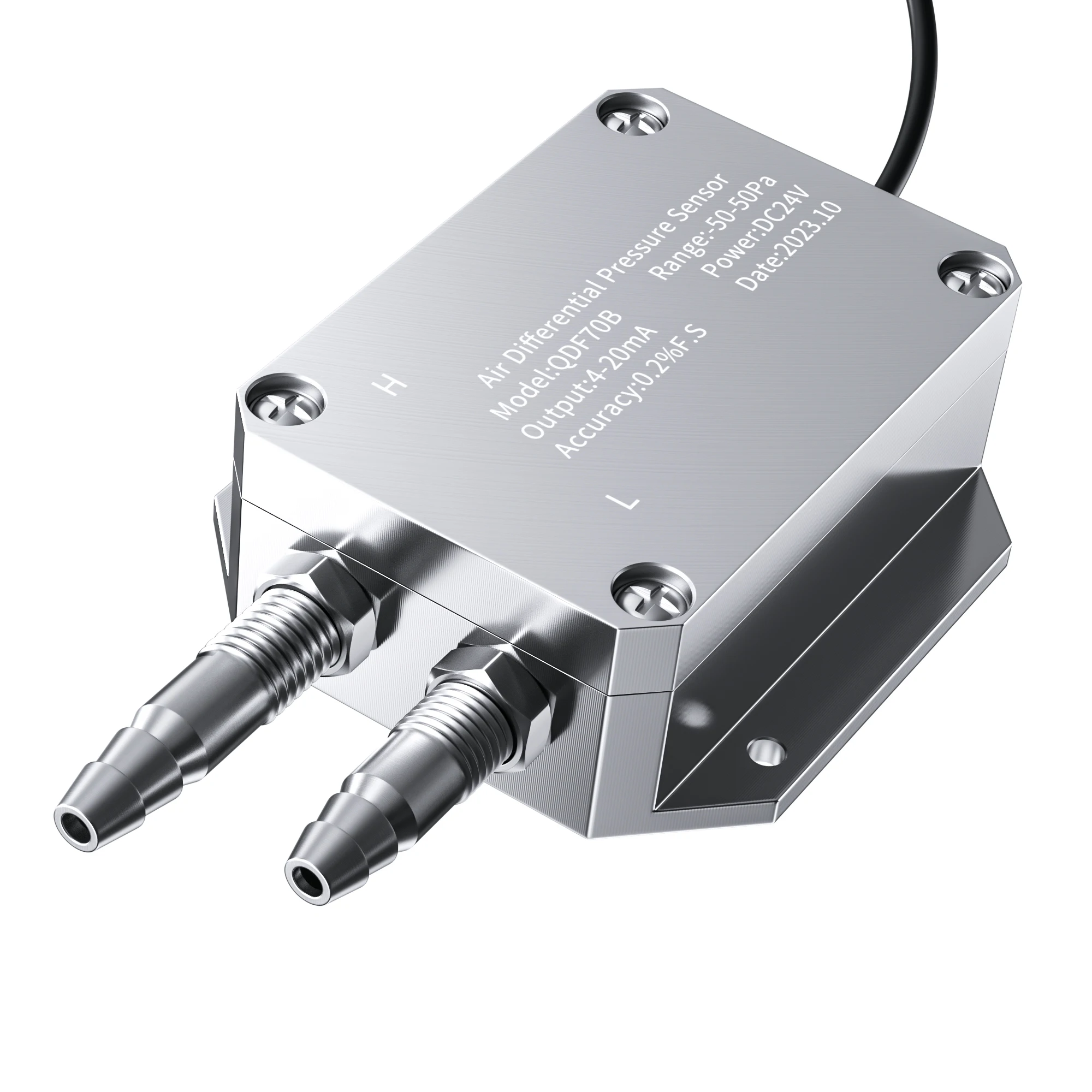 Датчик перепада давления воздуха от -1 до 1 кПа 2 100-100 4-20 мА 0-10 В RS485 микродавления