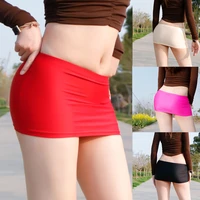 summer sexy pencil short dress for women solid micro mini skirts high stretch tight package hip skirt fashion ladies clothes new