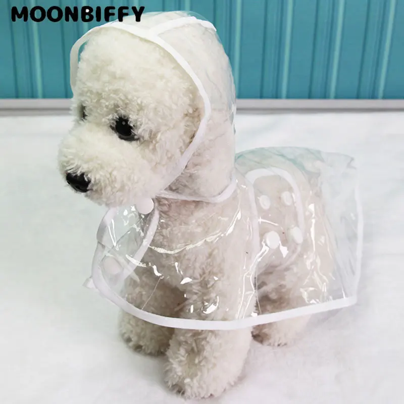 S Xs-2xl Pet Raincoat Waterproof Spring Summer Rain Coats Dog Light Clothes Pet Accessories Teddy Puppy