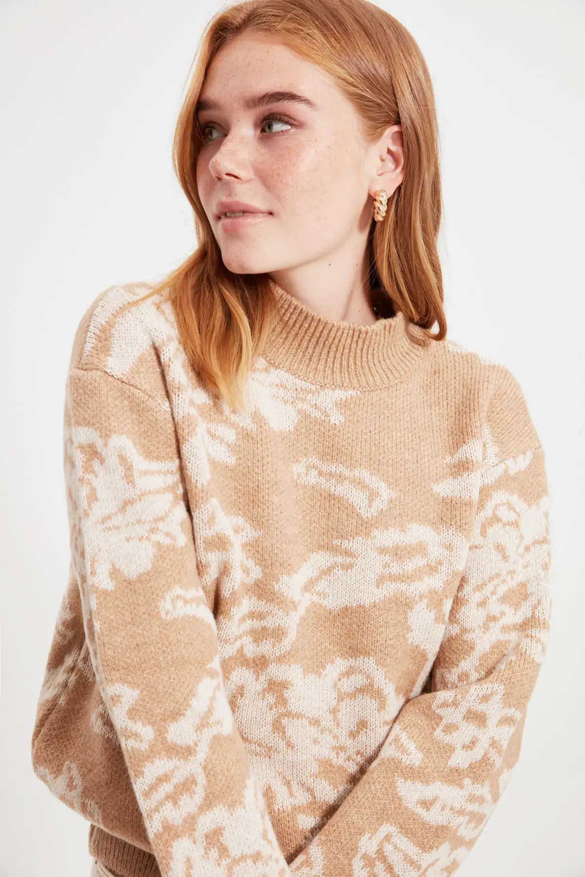 Trendyol Jacquard Knitwear Sweater TWOAW22KZ0227