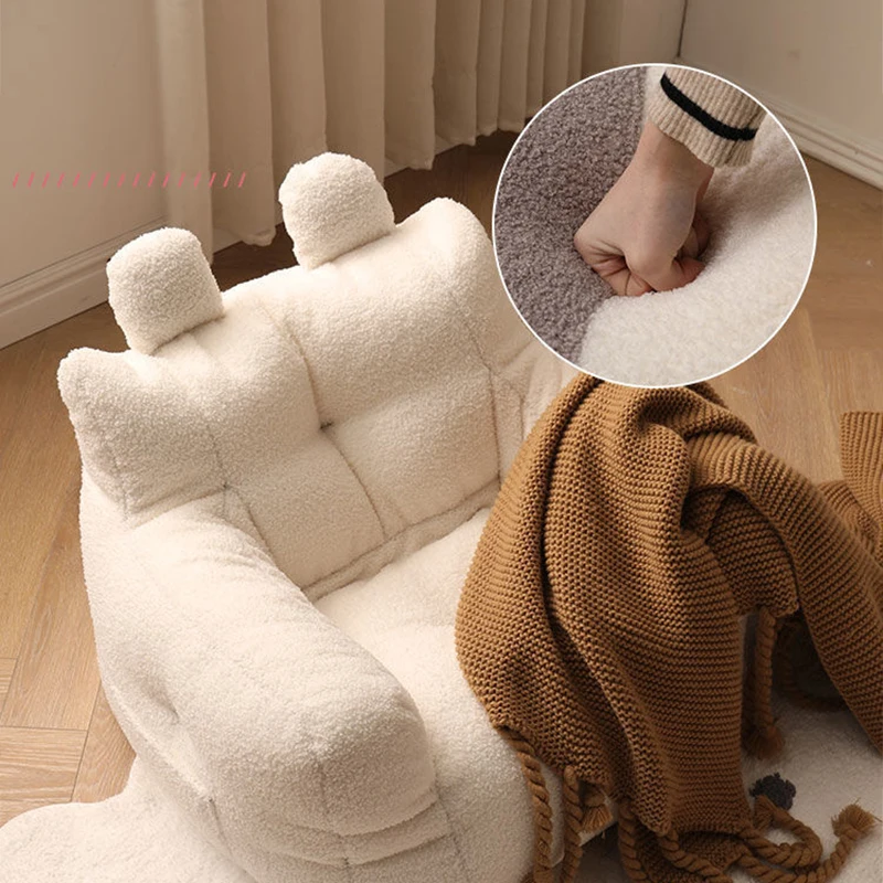 Детский диван ленивый стул прочный приятный для кожи Материал кавайное