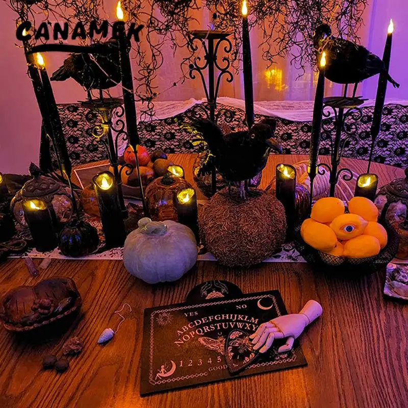 12-дюймовая деревянная маятниковая доска для гадания волшебная с гравировкой Ouija