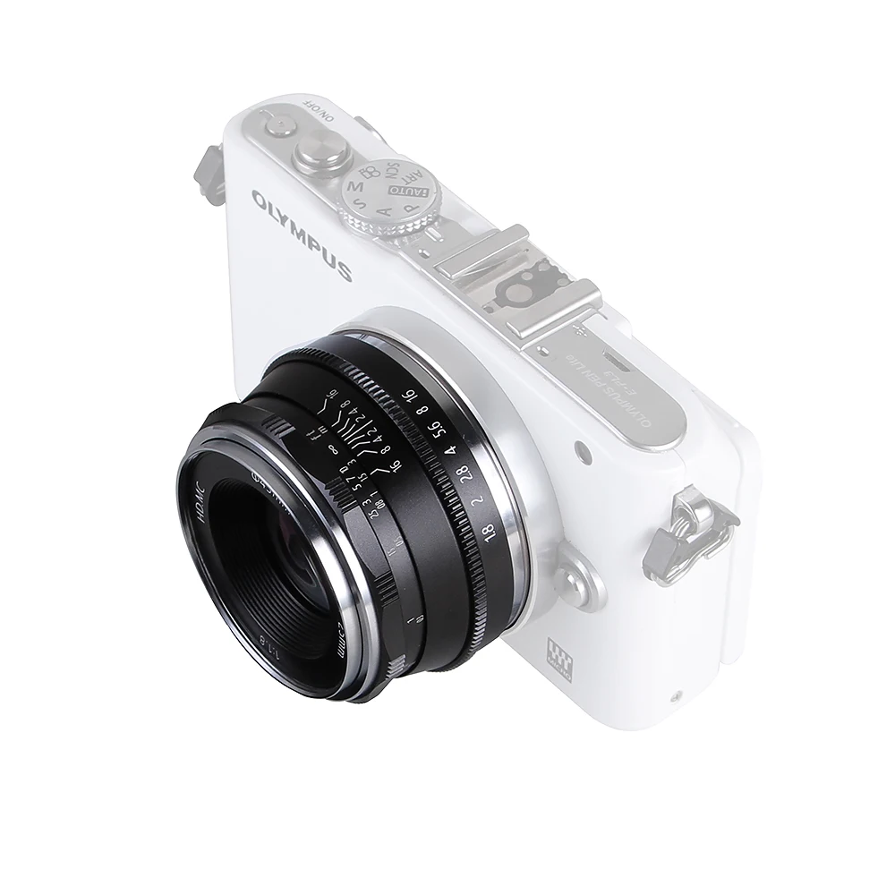 25 мм F1.8 Prime объектив с ручной фокусировкой MF для Olympus MFT M4/3 Mount epm1 epm2 E-PL123456789 E-M1 E-M5 Mark