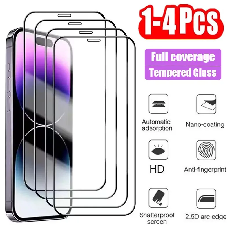 1-4PCS 9D Screen Protector For OPPO Realme 6 7 8 9 10 Pro Tempered Glass 11 12 8i 7i 6i 6S Narzo 50 30 20 Protective Film