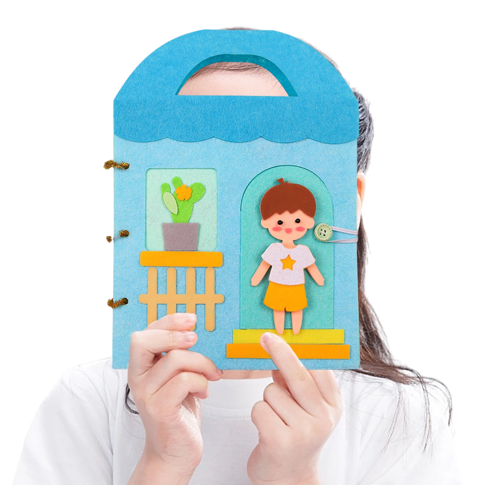 

Fabric Book For Toddlers Soft Felt Books Early Education Cloth Book Toy Montessori Toddler Activity Book For Early Education
