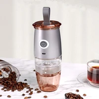 whdpets electric coffee bean grinder 150ml portable rechargeable multi purpose professional grinder type c usb charge automatic