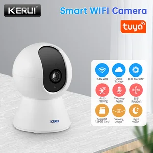 IP-камера KERUI 1080P 3 Мп с Wi-Fi, 2 МП