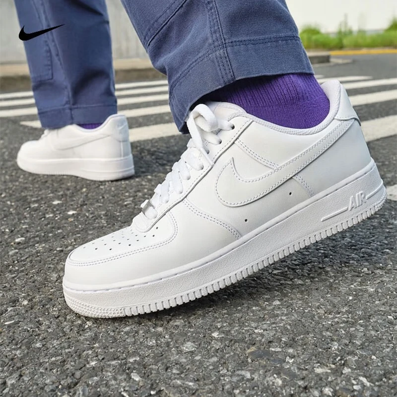 Женские кроссовки Nike Original White Air Force 1 белые