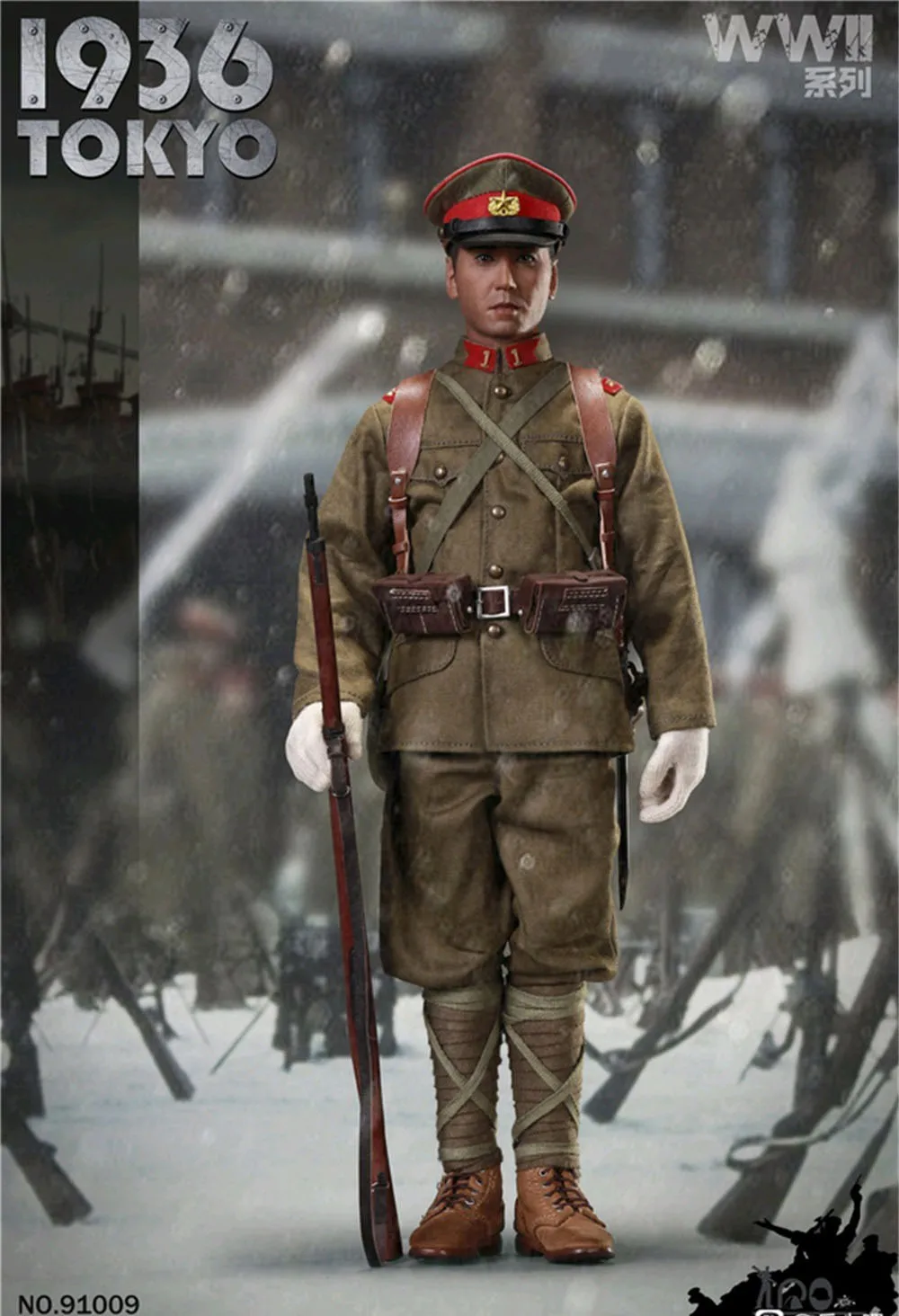 Модель 1/6 IQO No.91009 серия Второй мировой войны 1936 битва Япония Полный комплект