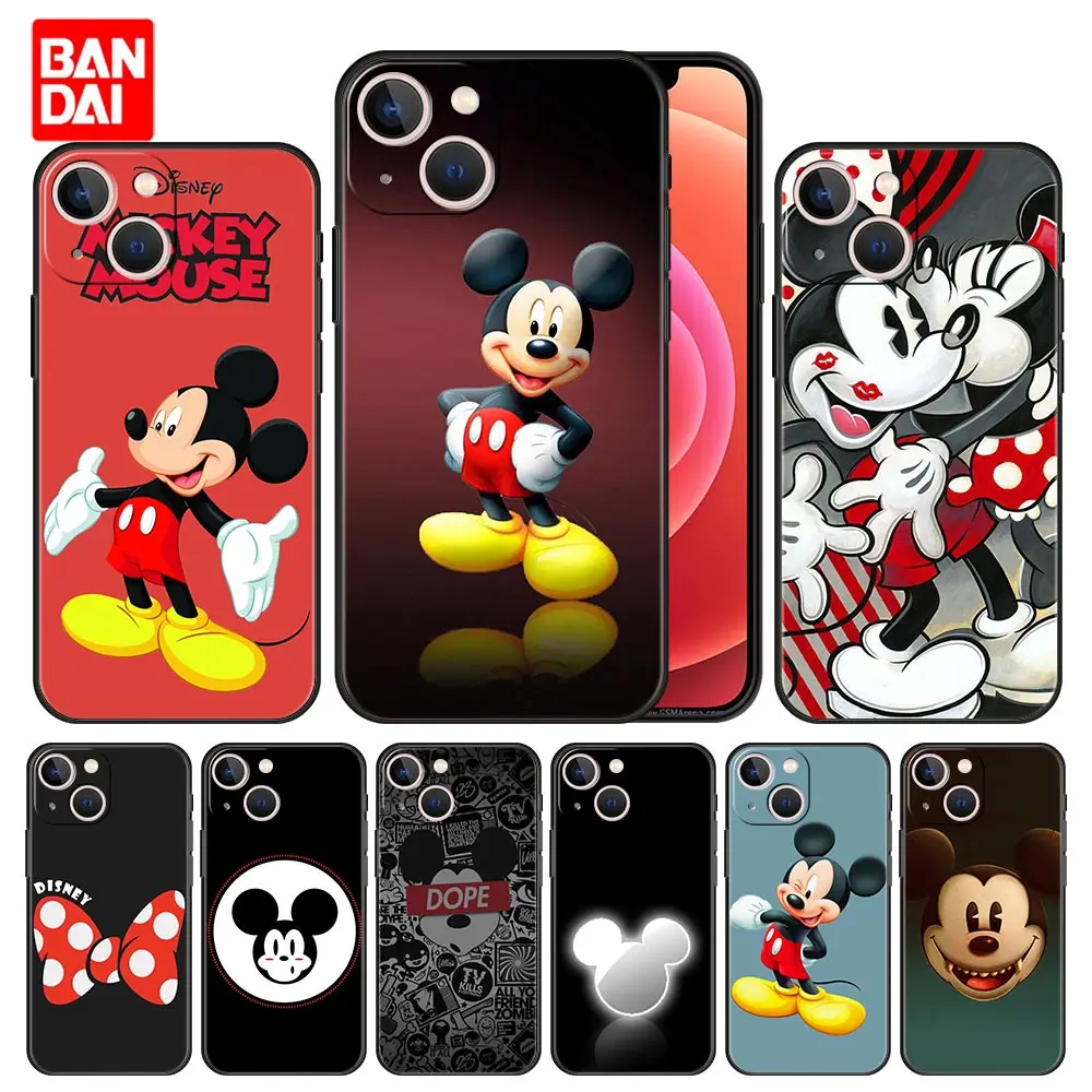 Крутой чехол с Микки Маусом для iPhone 13 12 11 Pro Max SE 2020 11pro 12pro 13pro мягкий мини-телефон
