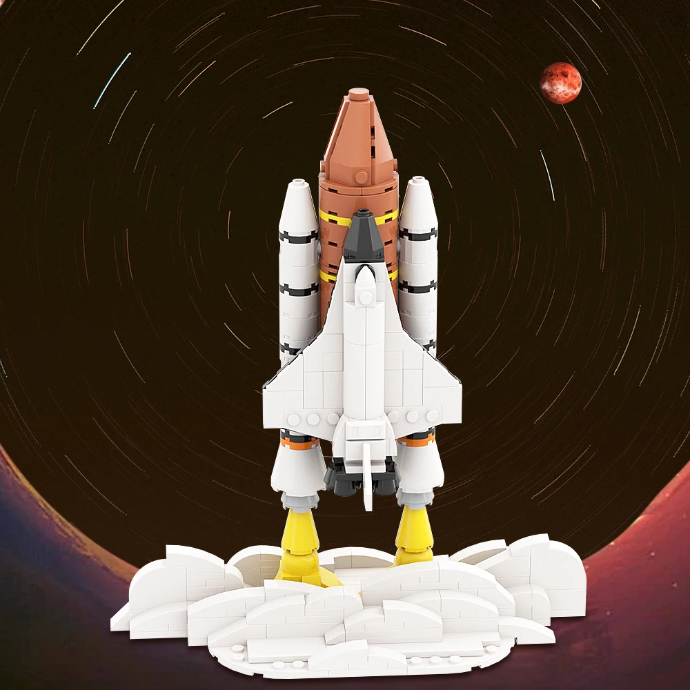 Конструктор gobrick MOC мини-модель космического корабля набор строительных блоков