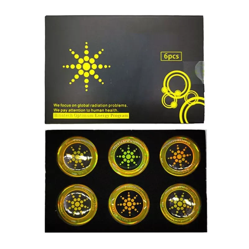 

2023 Round Quantum Shield Sticker EMF Anti Radiation Mobile Phone Sticker Paster 37MC