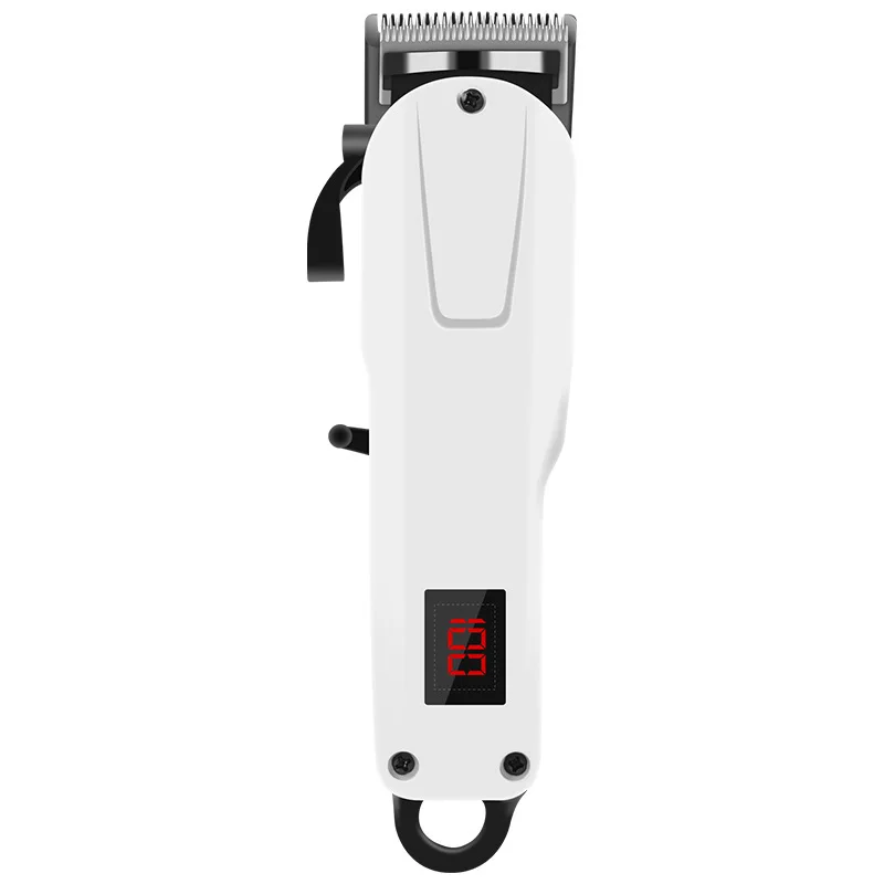 Professional Grade Barber Shop with Hair Clipper LCD Display Cordless Men Haircut Engraver Adjustable Ceramic Head Trimmer
