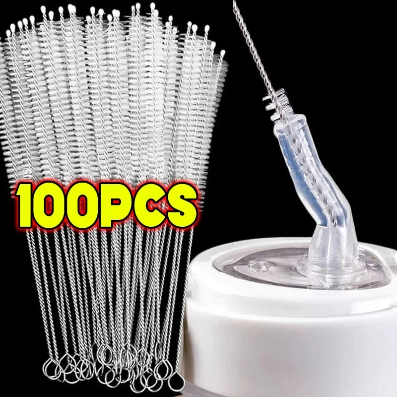 

Щетка для чистки соломинок из нержавеющей стали