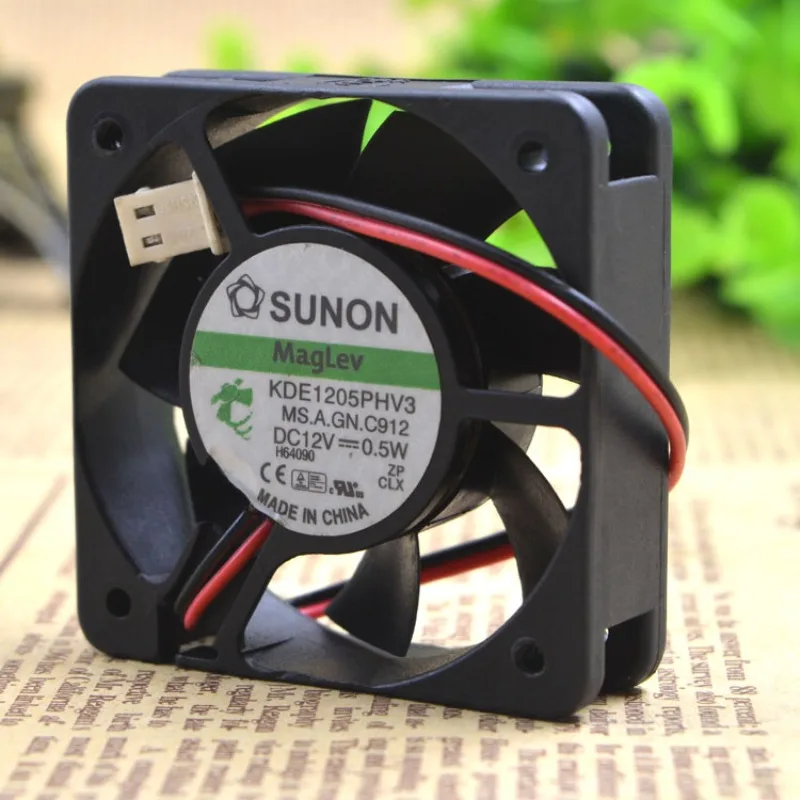 

Original CPU Fan for TAJUN KDE1205PHV3 12V 0.5W 5015 5CM Maglev Silent Cooling Fan 50*50*15mm