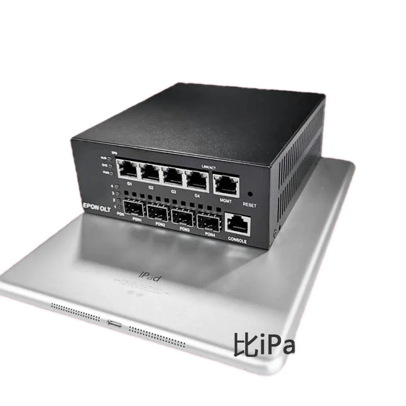 Мини Ftth OLT Gpon olt в оптоволоконном эквиваленте хорошая цена 4 и 8 портов |