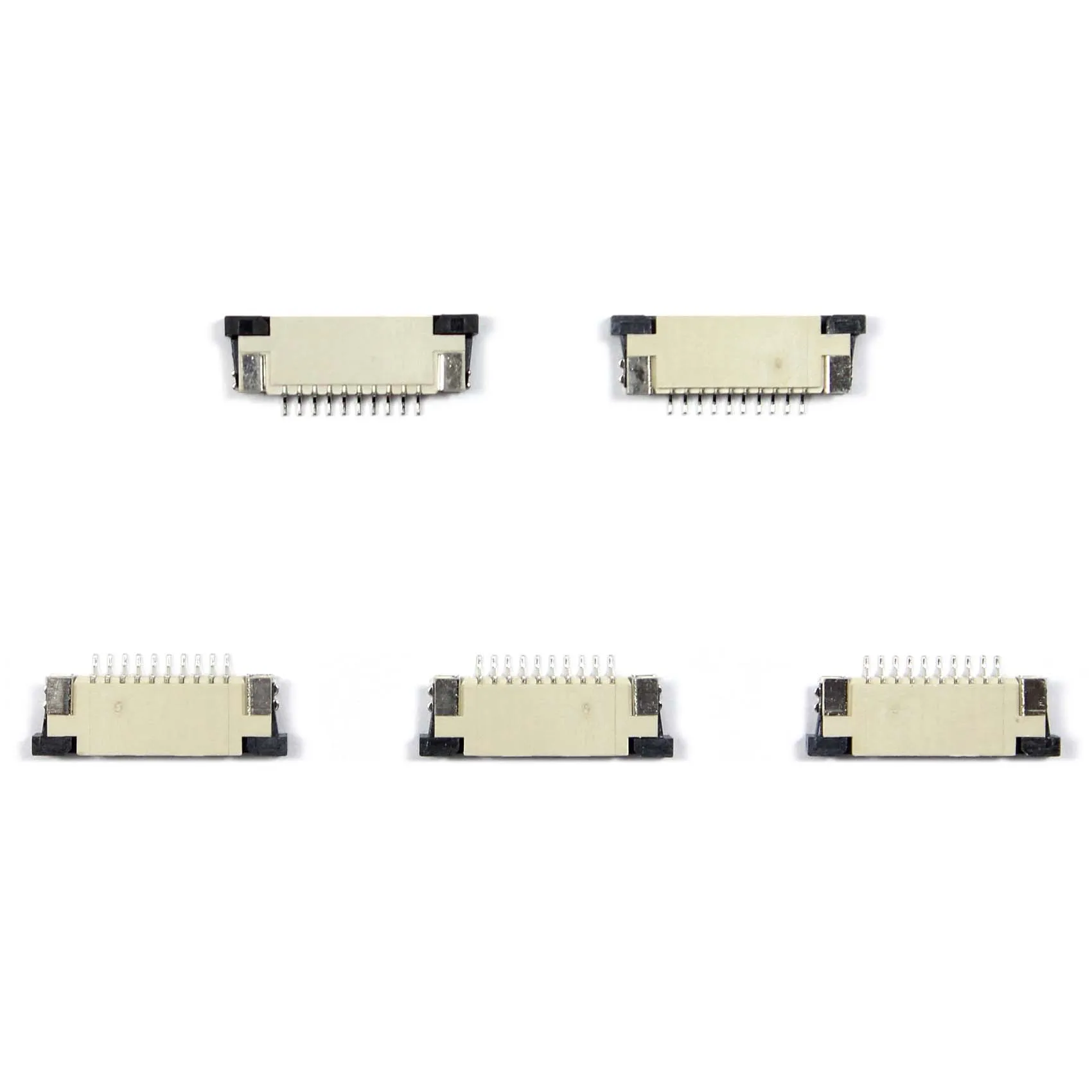 

5 шт. 10-контактный FPC разъем с верхним контактом 1,0 мм