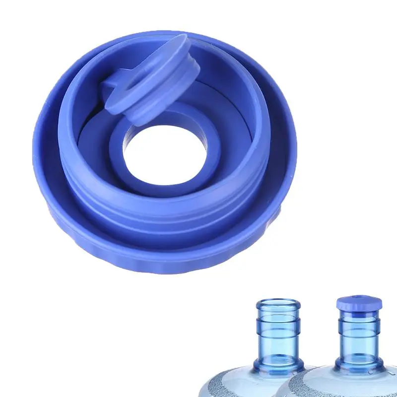 

5 Gallon Water Bottle Reusable Non Spill Water Bottle Caps Silicone Bottle Snaps Portable Plastic Water Dispenser For Kitchen