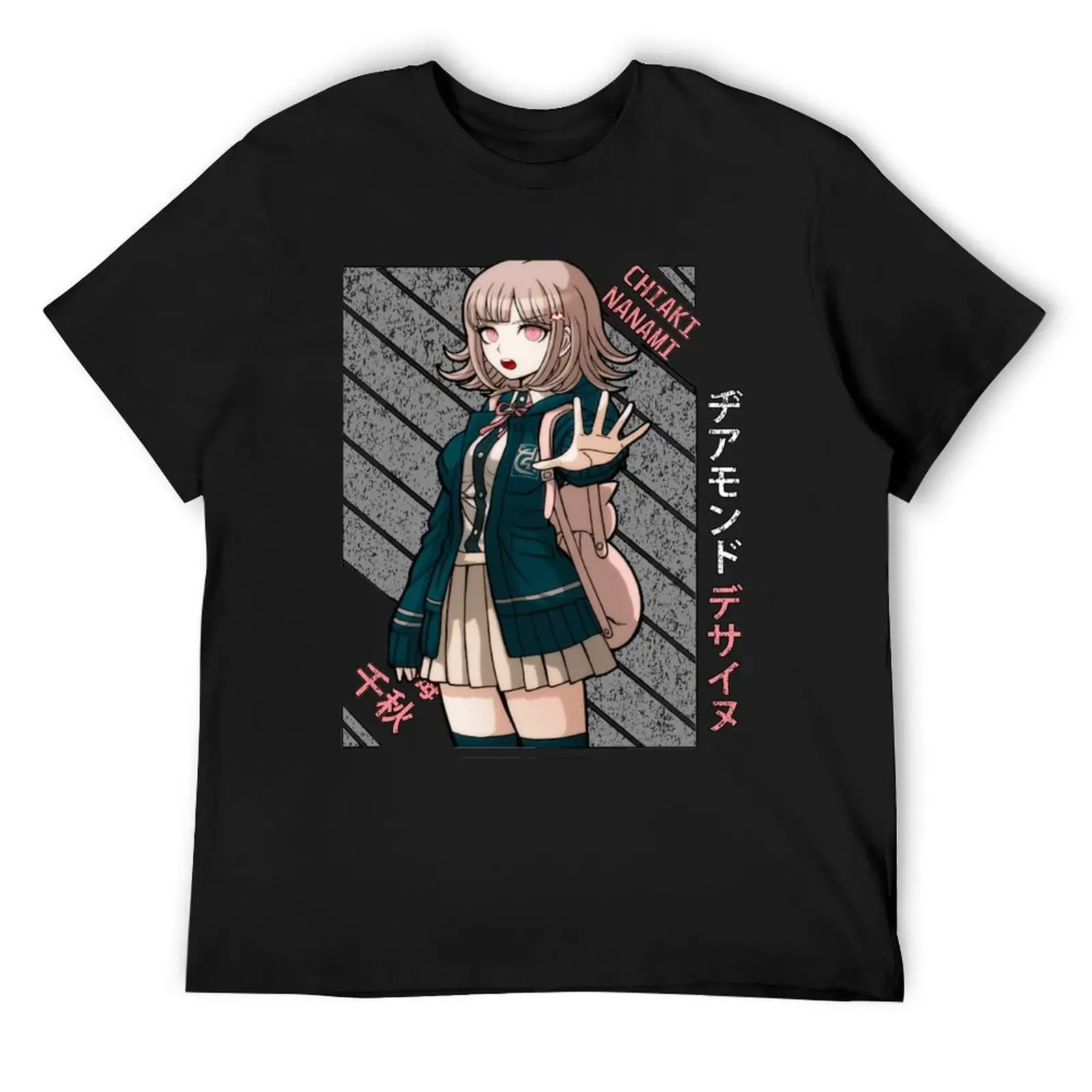Chiaki Nanami-Super DanganRonpa 2 футболка Essential для любителей спорта большие мужские футболки с