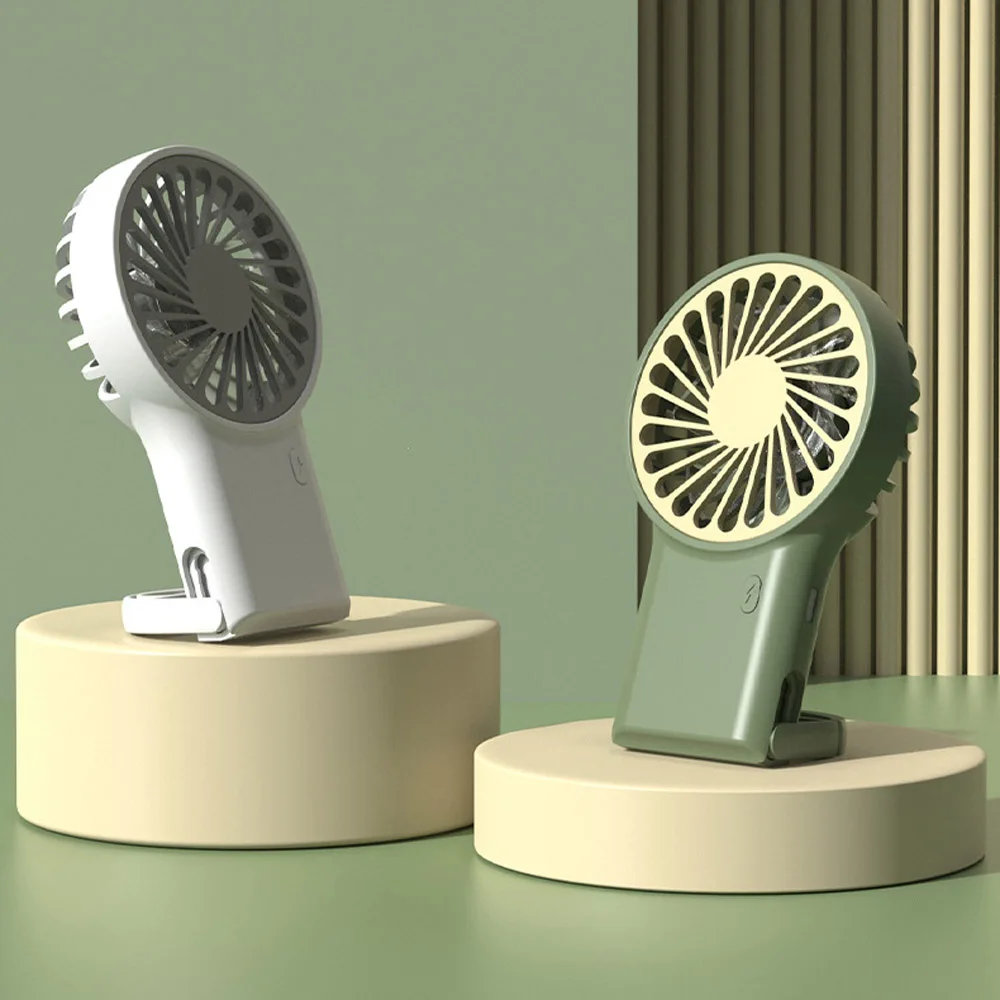 1 шт. креативный маленький ручной мини-вентилятор с USB-зарядкой портативный