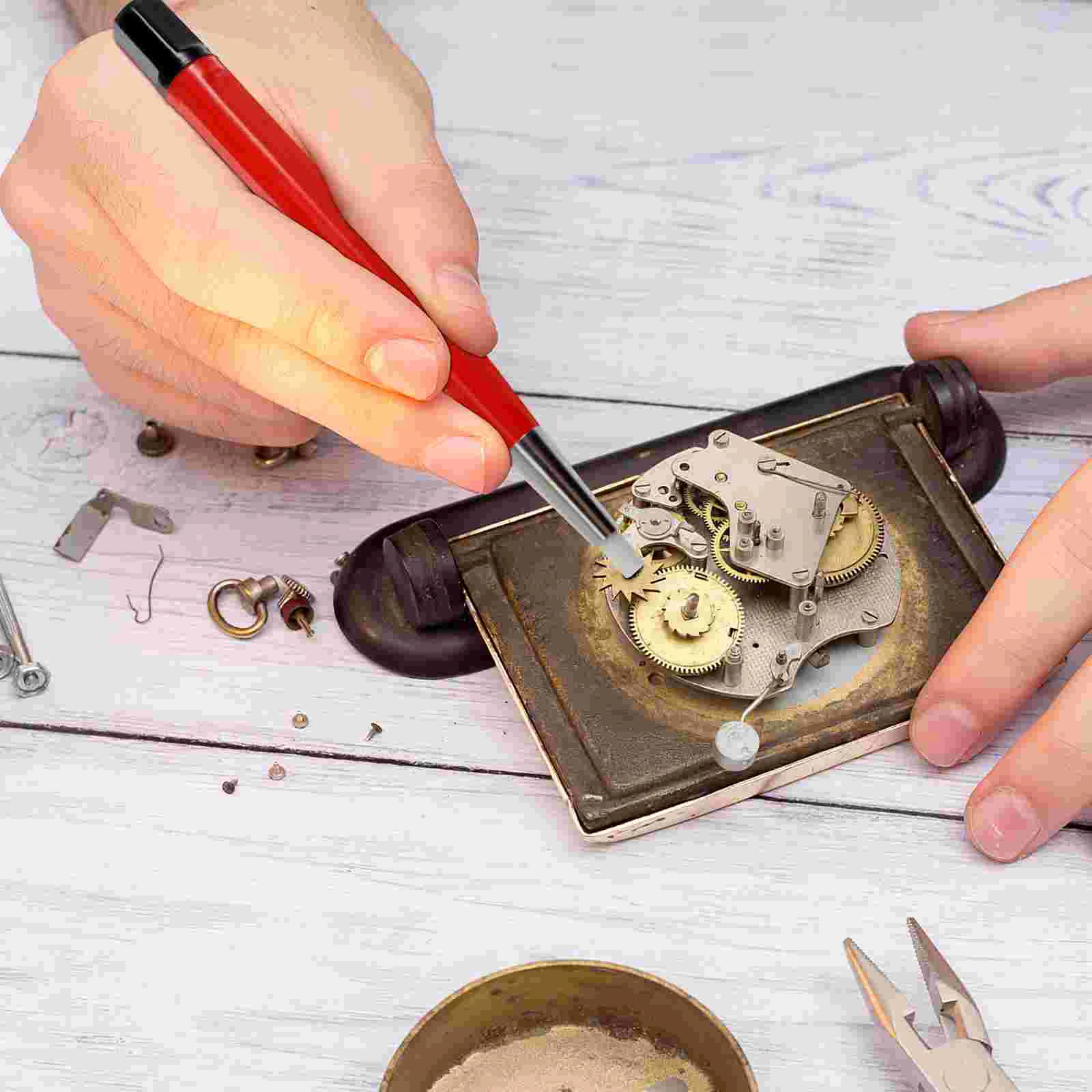 Ручка из стекловолокна инструмент для чистки часов коррозионная щетка карандаш