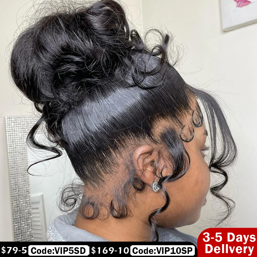 360 Lace Wigs Human Hair – Deep Wave Lace Frontal Wig Hd Lace Wig 13×6 Human Hair Wigs For Black Women 32 30 Inch 360 Loose Curly Water Wave Lace Front Wig at US 64.03