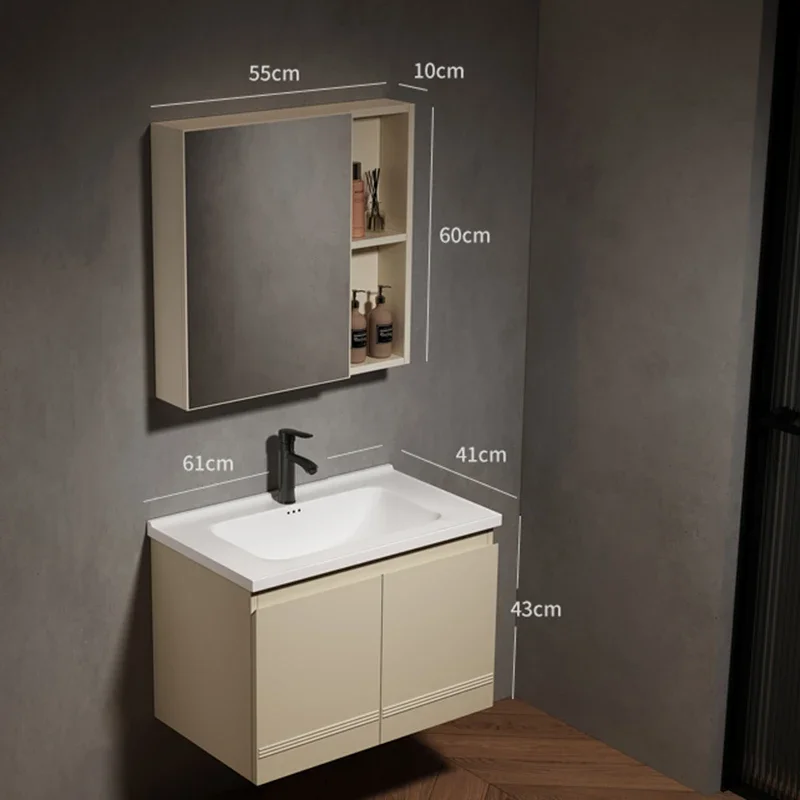 Роскошный шкаф для ванной комнаты из нержавеющей стали мебель хранения ящик