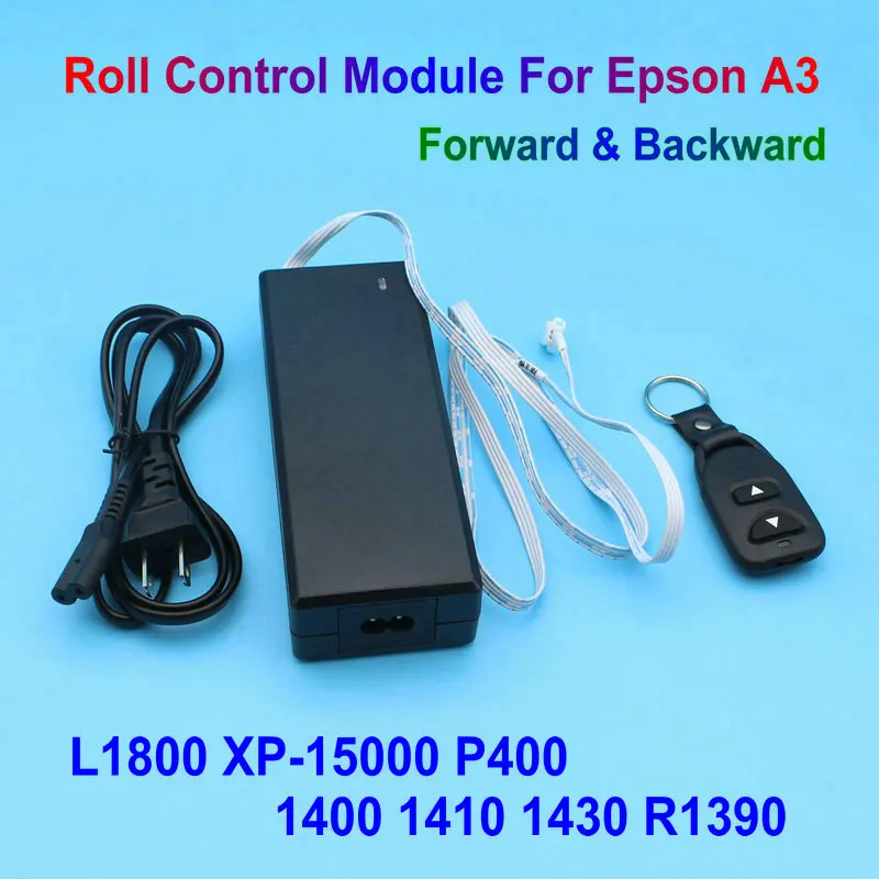 

DTF Film Save Roll Controller Roll Control Printer Forward Backward For Epson L1800 R1390 1400 1410 1430 XP-15000 P400 No Margin