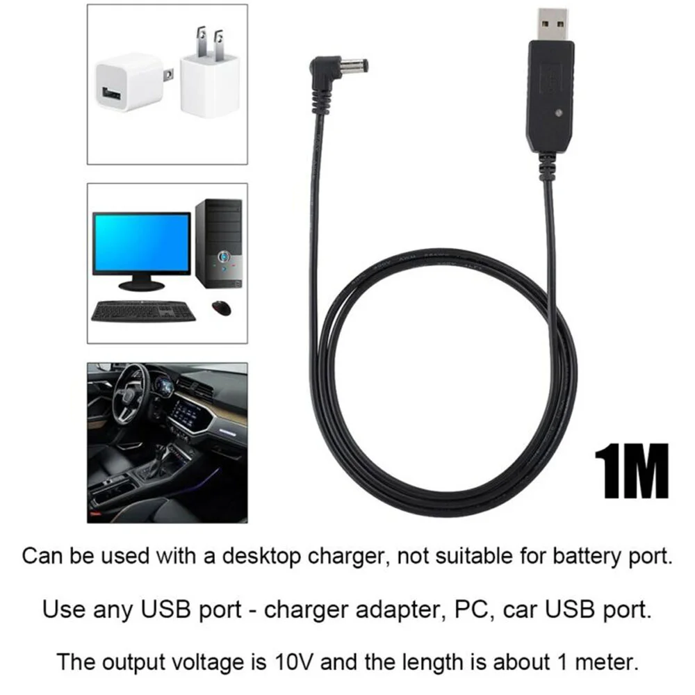 Портативная рация зарядное устройство USB кабель адаптера питания для Baofeng