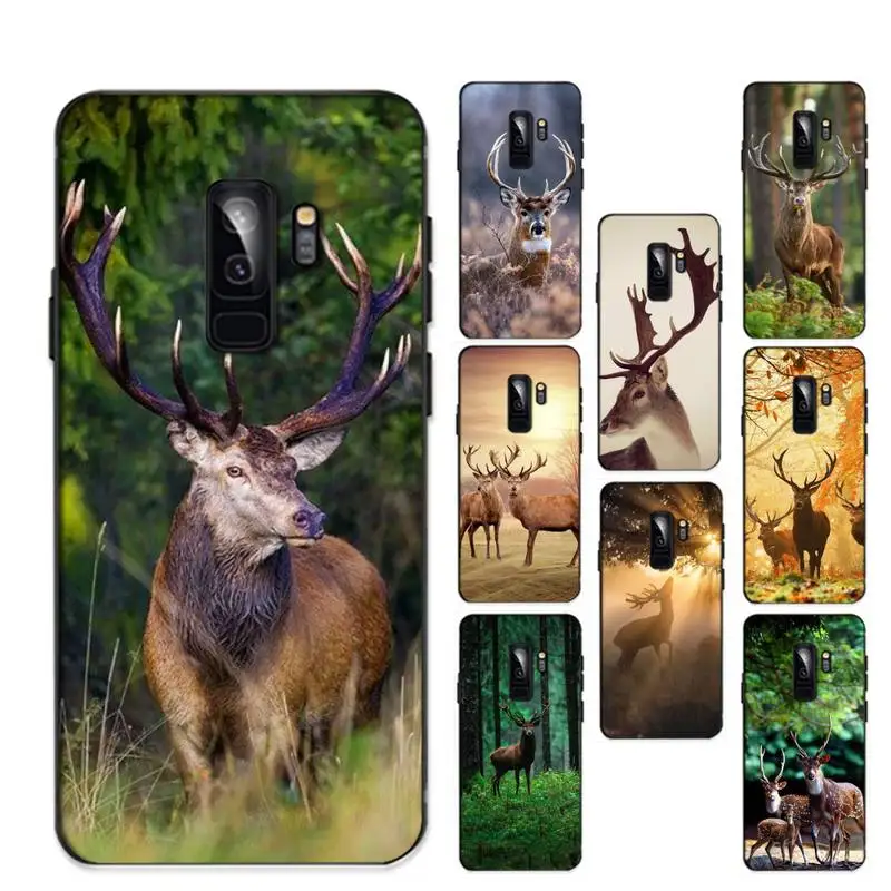 

Cartoon Deer Phone Case for Samsung A51 A30s A52 A71 A12 for Huawei Honor 10i for OPPO vivo Y11 cover