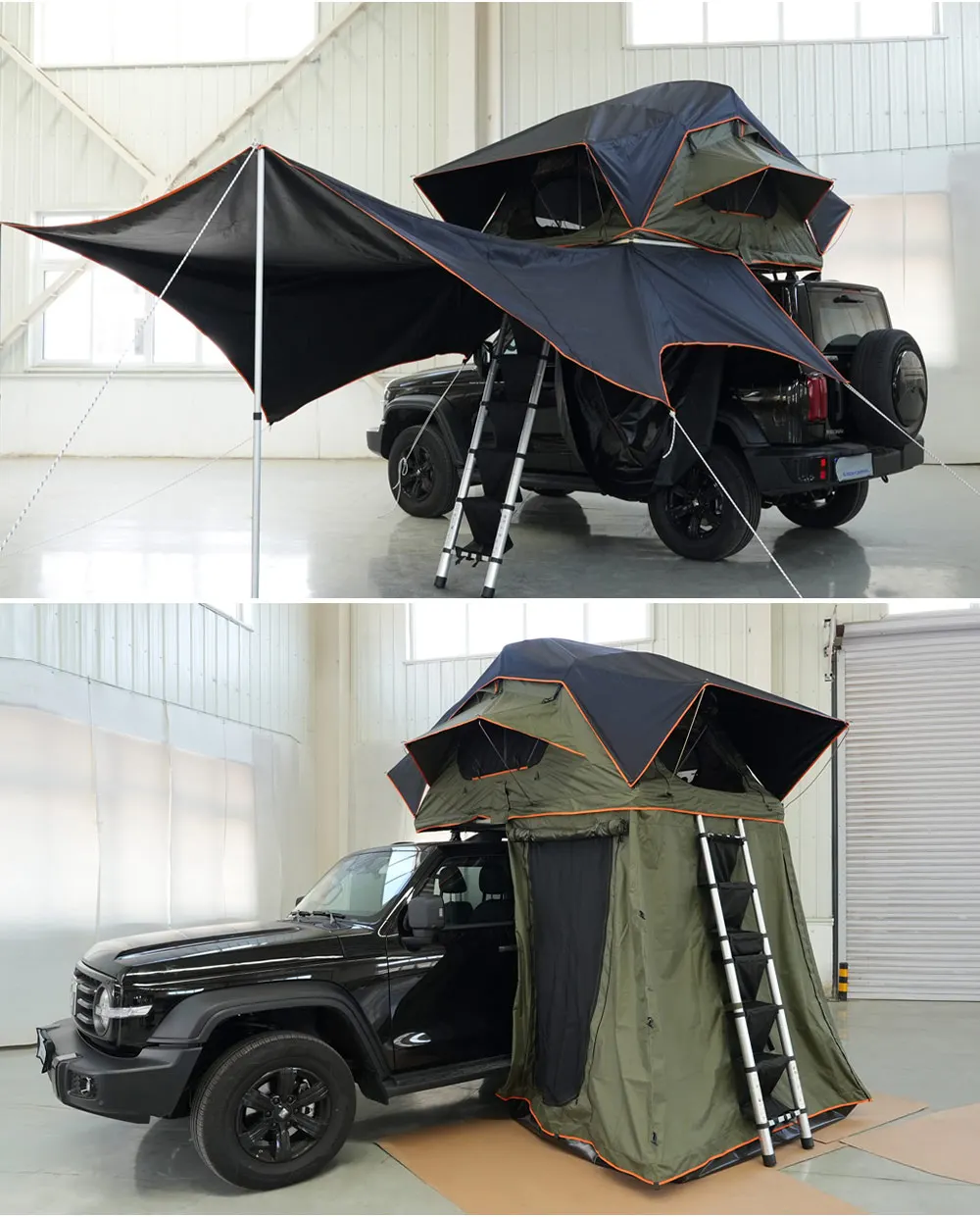 Фото Tente De Toit Voiture Автомобильная палатка на крыше Camper 4X4 Палатка на крыше Кемпинговая палатка на крыше автомобиля №3