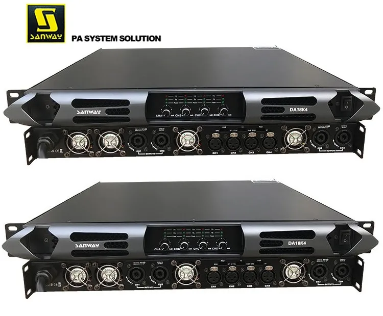 

DA18K4 4 Channel 18000W High Power Class D Professional Amplifier