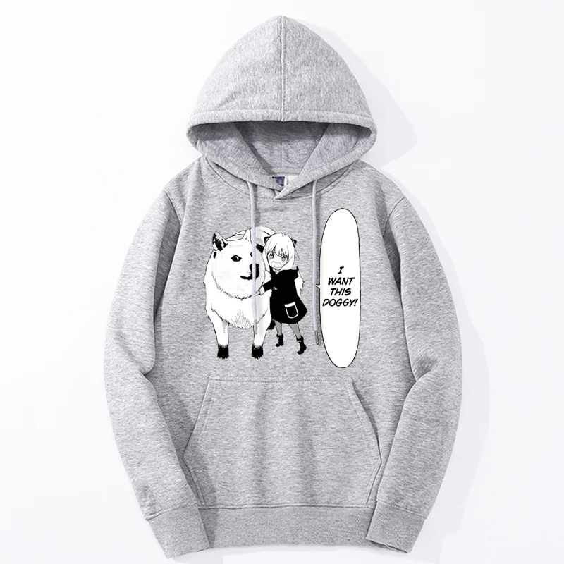 

Anime Spy X Family Hoodies Anya Forger Her Pet Tanjiro Hoody Bodywarm Women Sweatshirt Kawaii Sportswear Unisex Pullovers